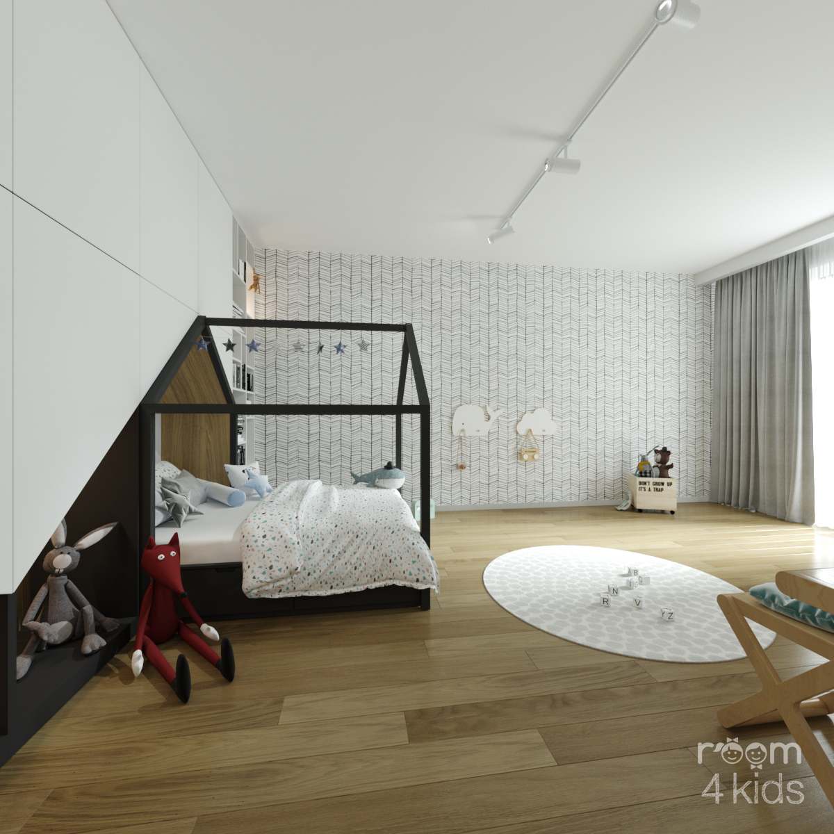 Pokój kreatywny dla dziecka, Projekt - ROOM 4 KIDS, Pokoje dla dzieci _ 3 Pokój kreatywny dla dziecka, Projekt: ROOM 4 KIDS - Pokoje dla dzieci (3)