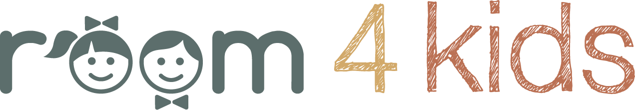 room 4 kids - logo - Agata Knioła - Projektuje pokoje dla dzieci - Mosina, Poznań, okolice